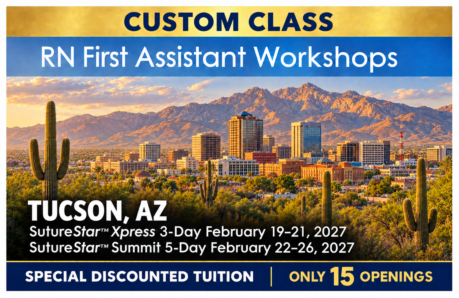 Tucson February 2027